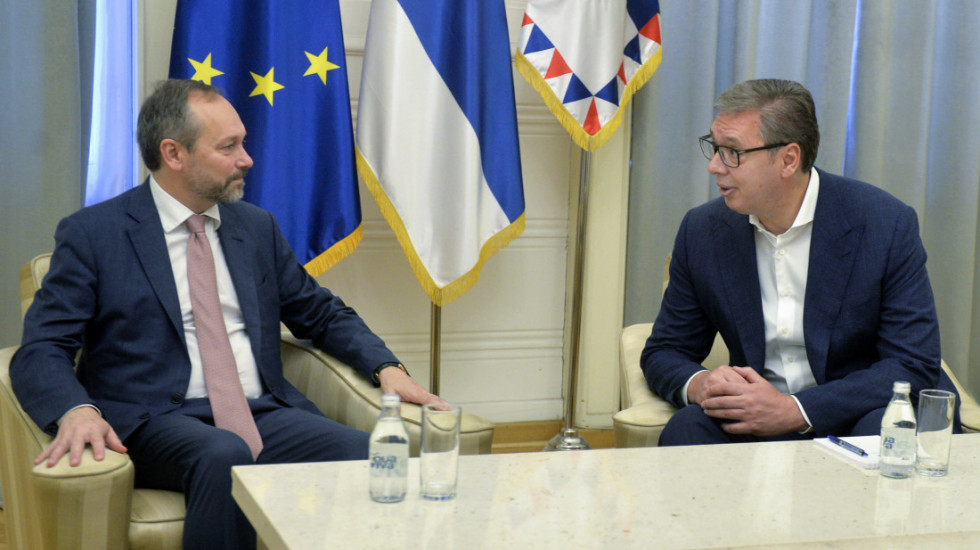 Vučić primio Žiofrea u oproštajnu posetu: "Sumirali smo rezultate saradnje, prisetili se i lepih i teških trenutaka"