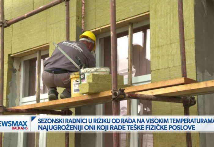 Rad na vrućini rizičan po zaposlene: "Imaju prava da odbiju posao ako se ne osećaju bezbedno, ali se boje da to urade"