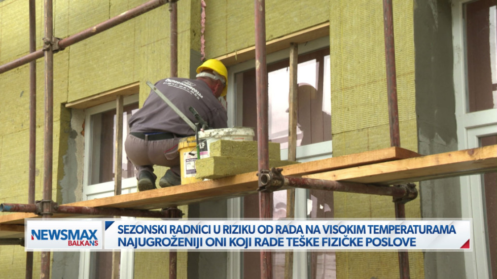 Rad na vrućini rizičan po zaposlene: "Imaju prava da odbiju posao ako se ne osećaju bezbedno, ali se boje da to urade"