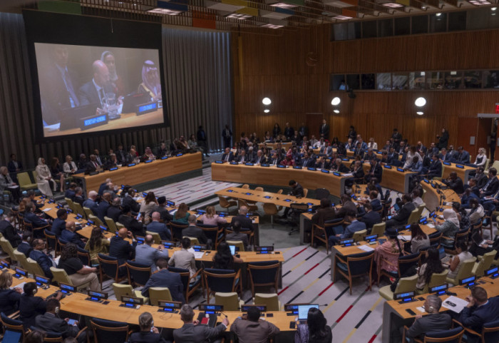 Počela konferencija o palestinskoj državi u Generalnoj skupštini UN, SAD i Izrael bojkotuju