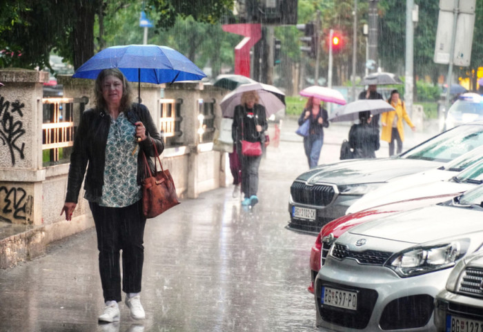 Oblačno i nestabilno, RHMZ upozorio na kratkotrajne vremenske nepogode