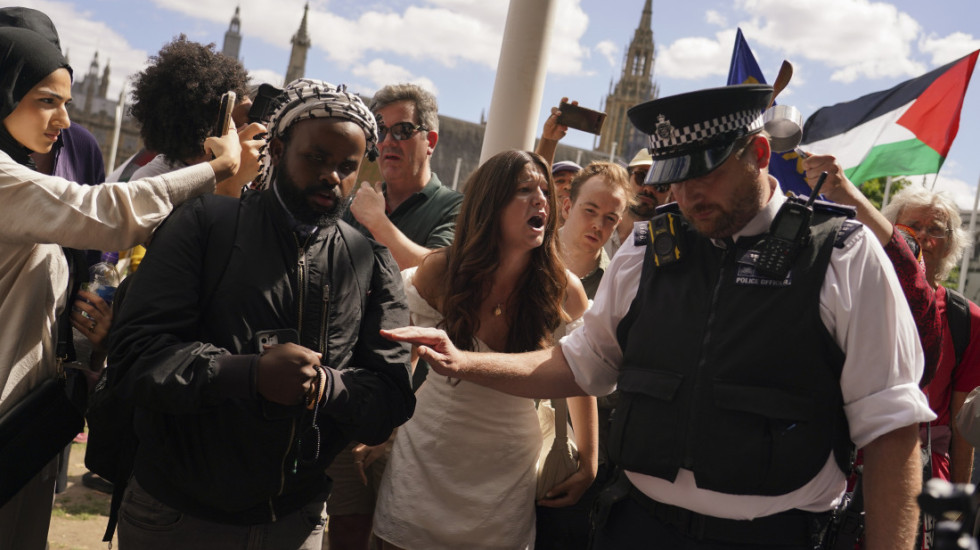 Na propalestinskom protestu u Londonu uhapšena 532 demonstranta