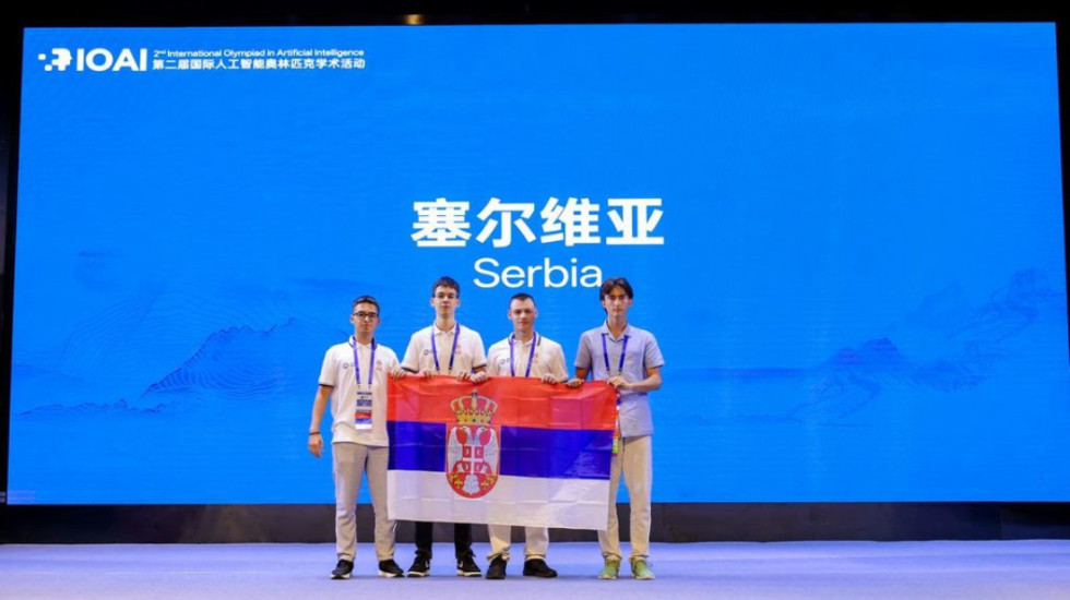 Učenici iz Srbije osvojili dve bronze na Međunarodnoj olimpijadi iz veštačke inteligencije u Pekingu