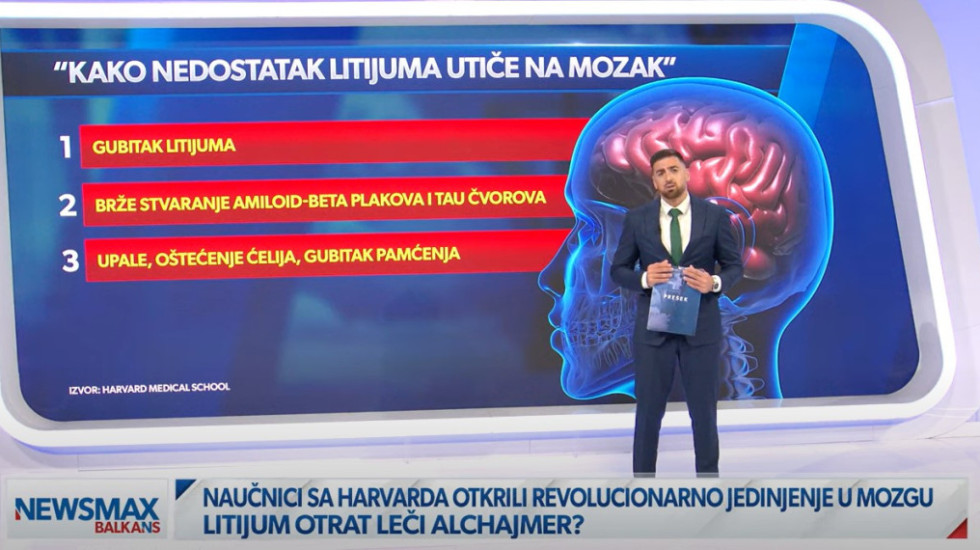 (VIDEO) Istraživanje Harvarda: Može li litijum da objasni i leči Alchajmerovu bolest?