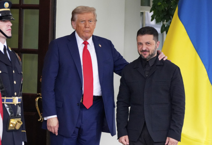 (FOTO) Tramp dočekao Zelenskog u Beloj kući, počeo sastanak sa evropskim liderima o kraju rata u Ukrajini