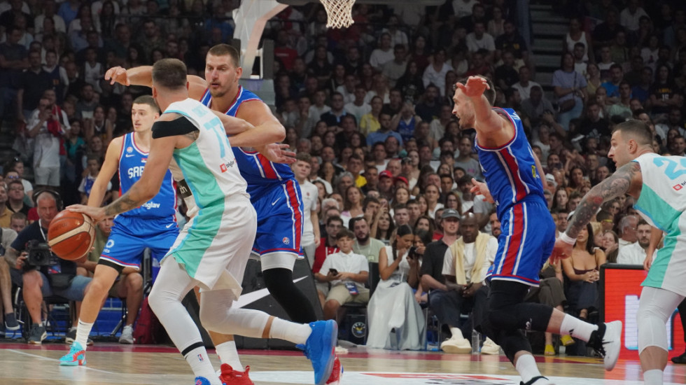 (FOTO) Srbija bolja od Slovenije 106:72 na "generalnoj probi" pred Evropsko prvenstvo