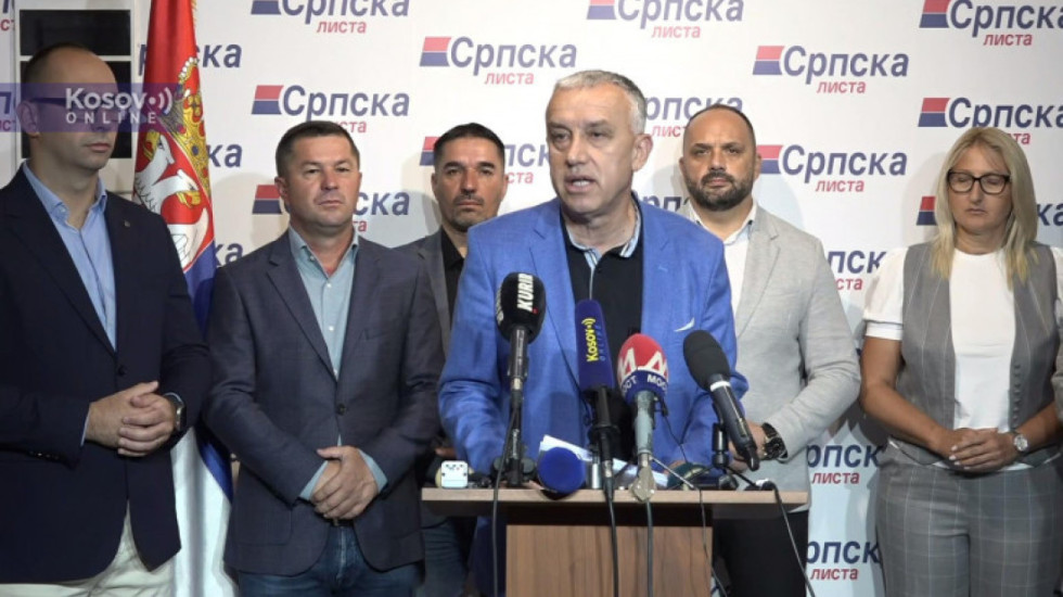 (VIDEO) Srpska lista nije sertifikovana za izbore na KiM: "Odluka CIK nelegalna, uložićemo žalbu Izbornom panelu"