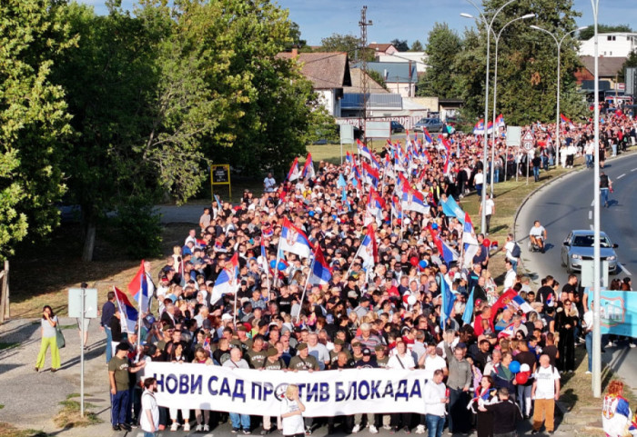 Across Serbia Citizens Gather Against Blockades