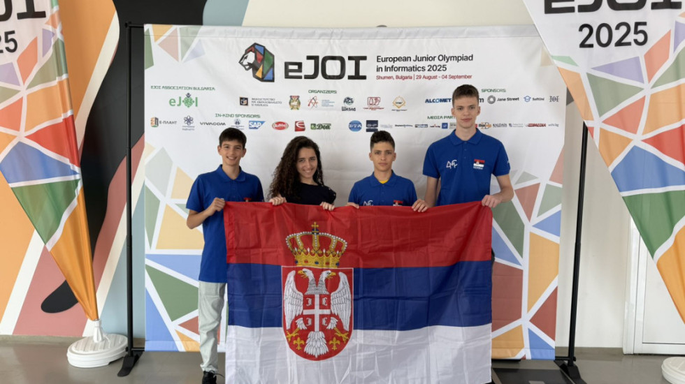 Students from Serbia Win Three Medals at the European Junior Olympiad in Informatics