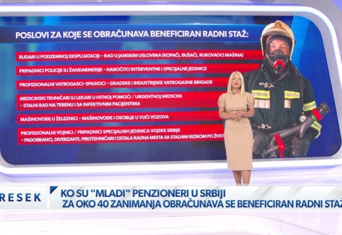 (VIDEO) Ko u Srbiji ide ranije u penziju: Beneficirani radni staž obuhvata oko 40 zanimanja