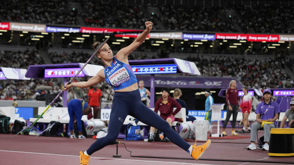 Adriana Vilagoš se plasirala u finale Svetskog prvenstva u bacanju koplja
